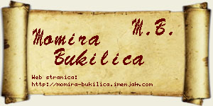 Momira Bukilica vizit kartica